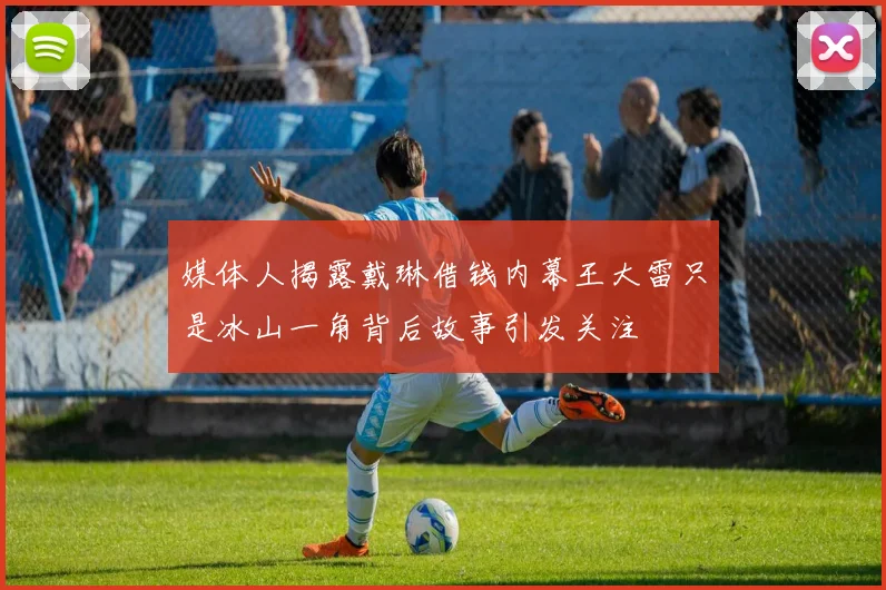 媒体人揭露戴琳借钱内幕王大雷只是冰山一角背后故事引发关注
